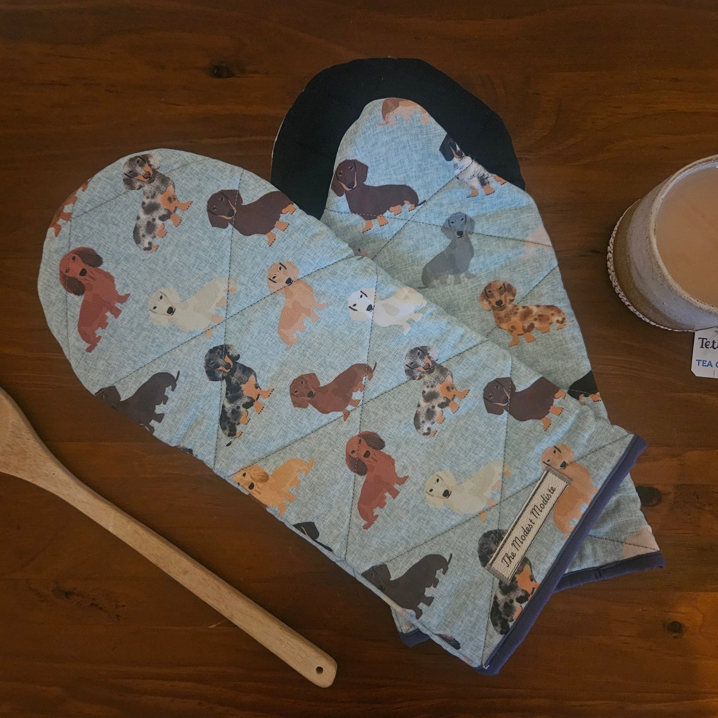 Long Oven Mitt