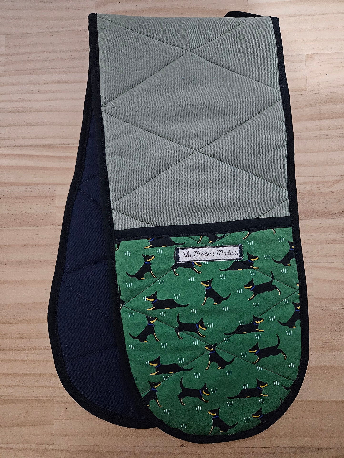 Double Oven Mitt