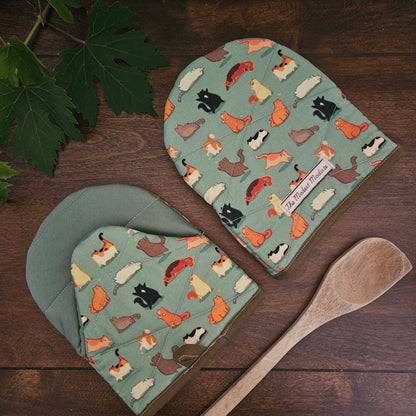Short Oven Mitt