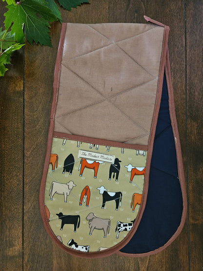 Double Oven Mitt