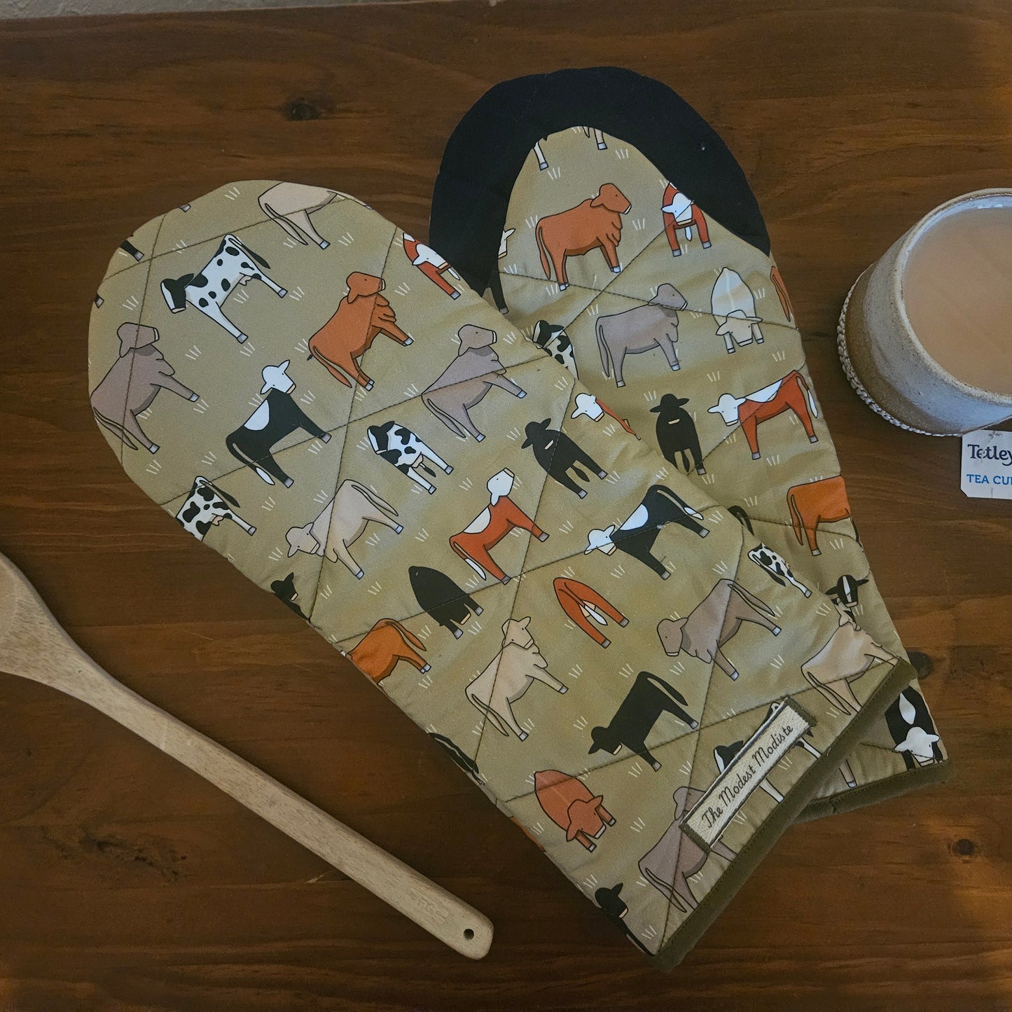 Long Oven Mitt