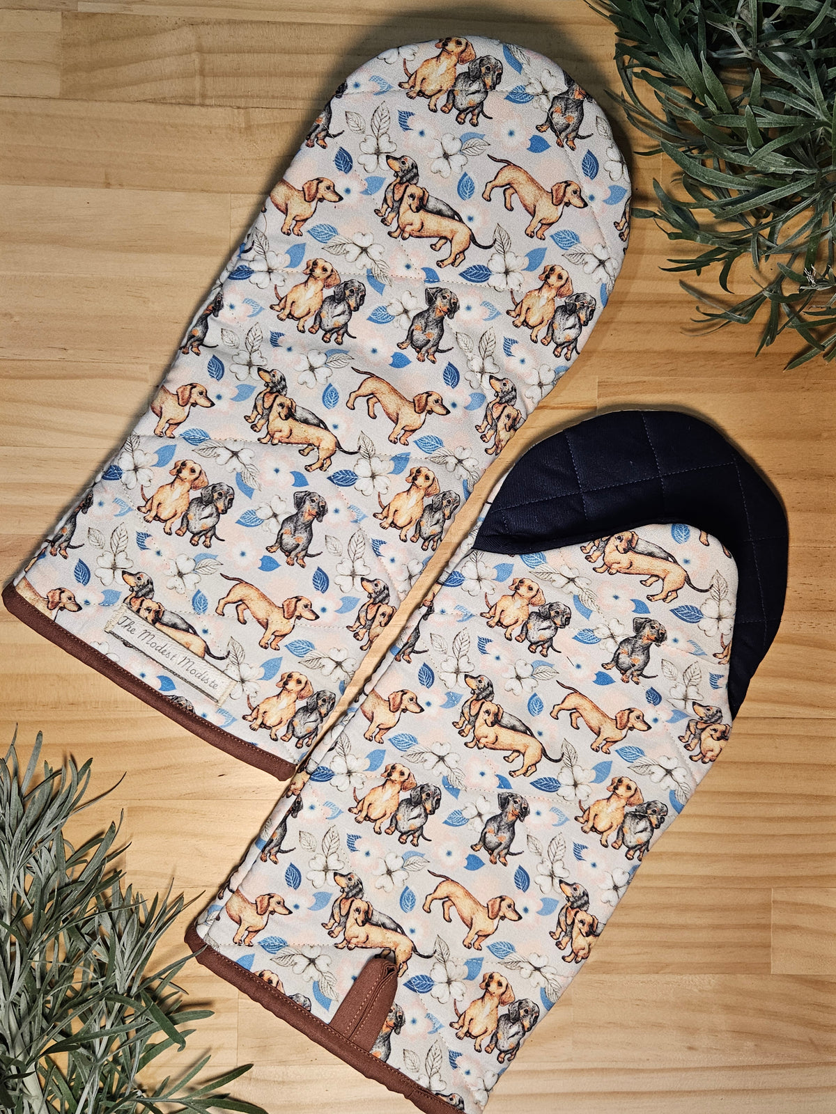 Long Oven Mitt