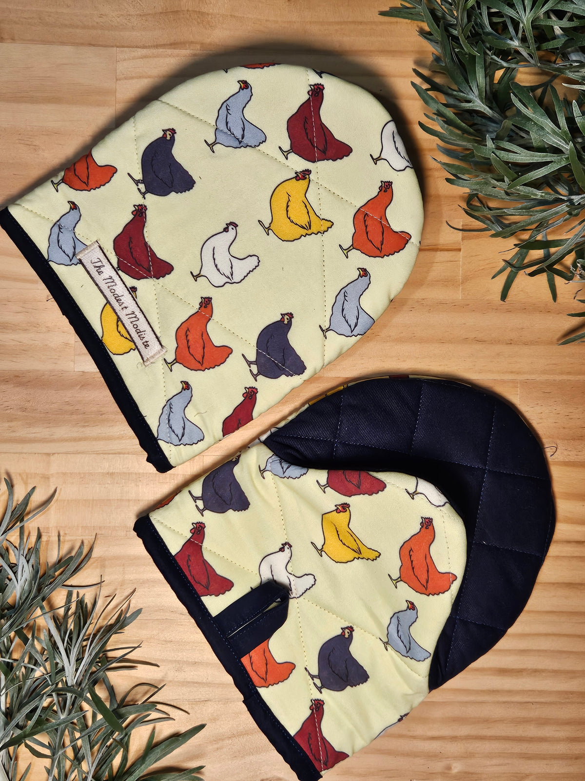 Short Oven Mitt